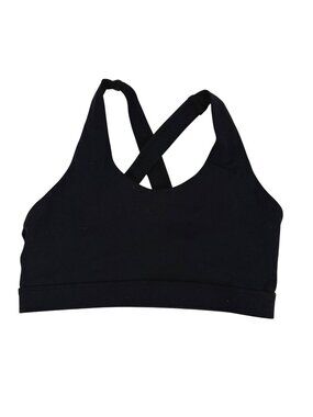 Running Girl Black Racerback Sports Bra Size XS